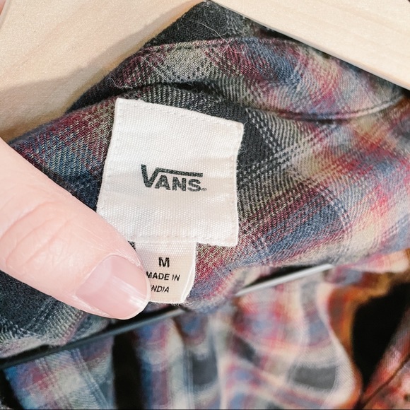 Vans Button Down Plaid Shirt - Picture 5 of 5
